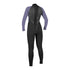 Wms Reactor-2 3/2mm Back Zip Full - svart/dimma